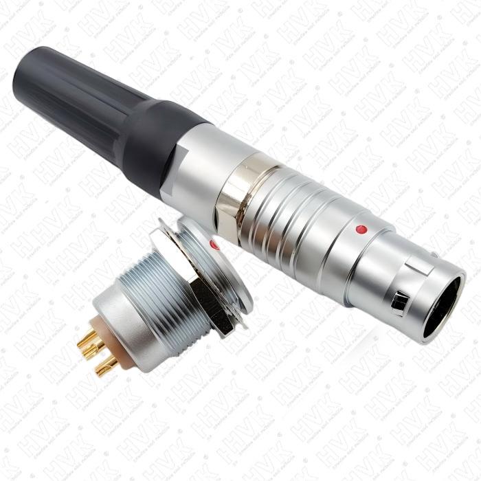 推拉自鎖式連接器