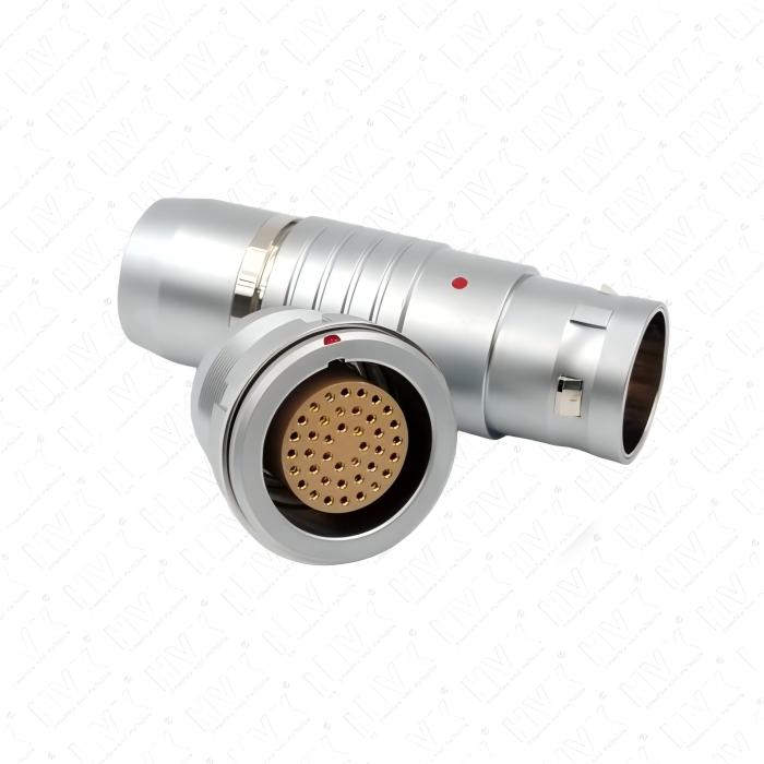 推拉自鎖連接器
